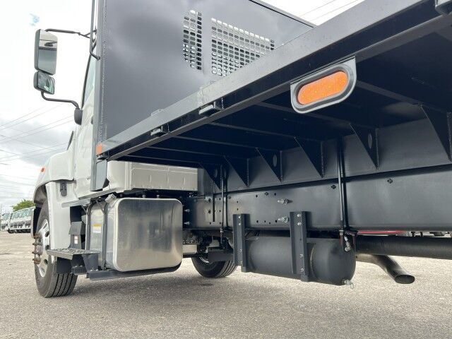 2024 Hino L7 24' Steel BABCO Flatbed Truck with 4K Donkey Truck Mounted Fork Homestead FL