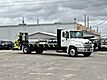 2024 Hino L7 24' Steel BABCO Flatbed Truck with 4K Donkey Truck Mounted Fork