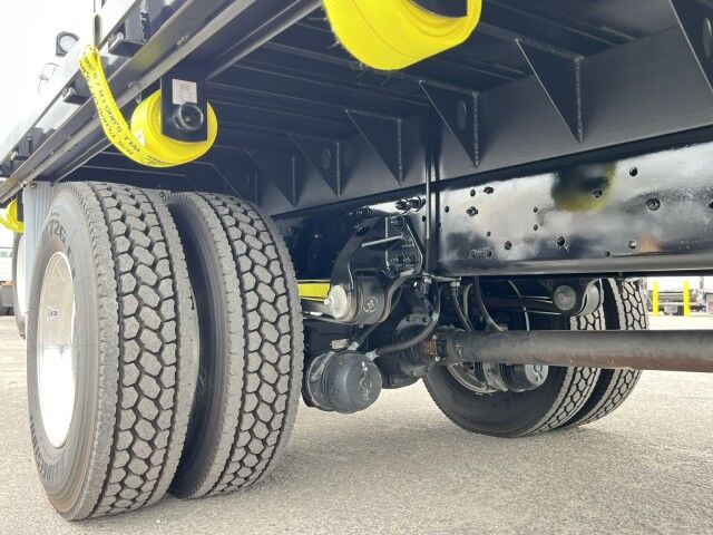 2024 Hino L7 24' Steel BABCO Flatbed Truck with 4K Donkey Truck Mounted Fork Homestead FL