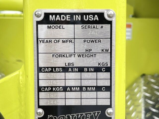 2024 Hino L7 24' Steel BABCO Flatbed Truck with 4K Donkey Truck Mounted Fork Homestead FL