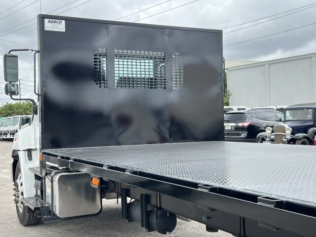 2024 Hino L7 24' Steel BABCO Flatbed Truck with 4K Donkey Truck Mounted Fork Homestead FL