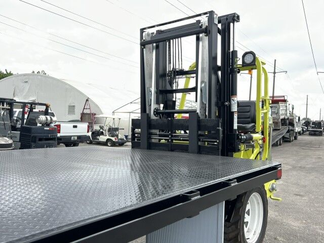 2024 Hino L7 24' Steel BABCO Flatbed Truck with 4K Donkey Truck Mounted Fork Homestead FL