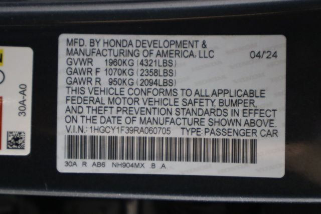2024 Honda Accord EX Raleigh NC