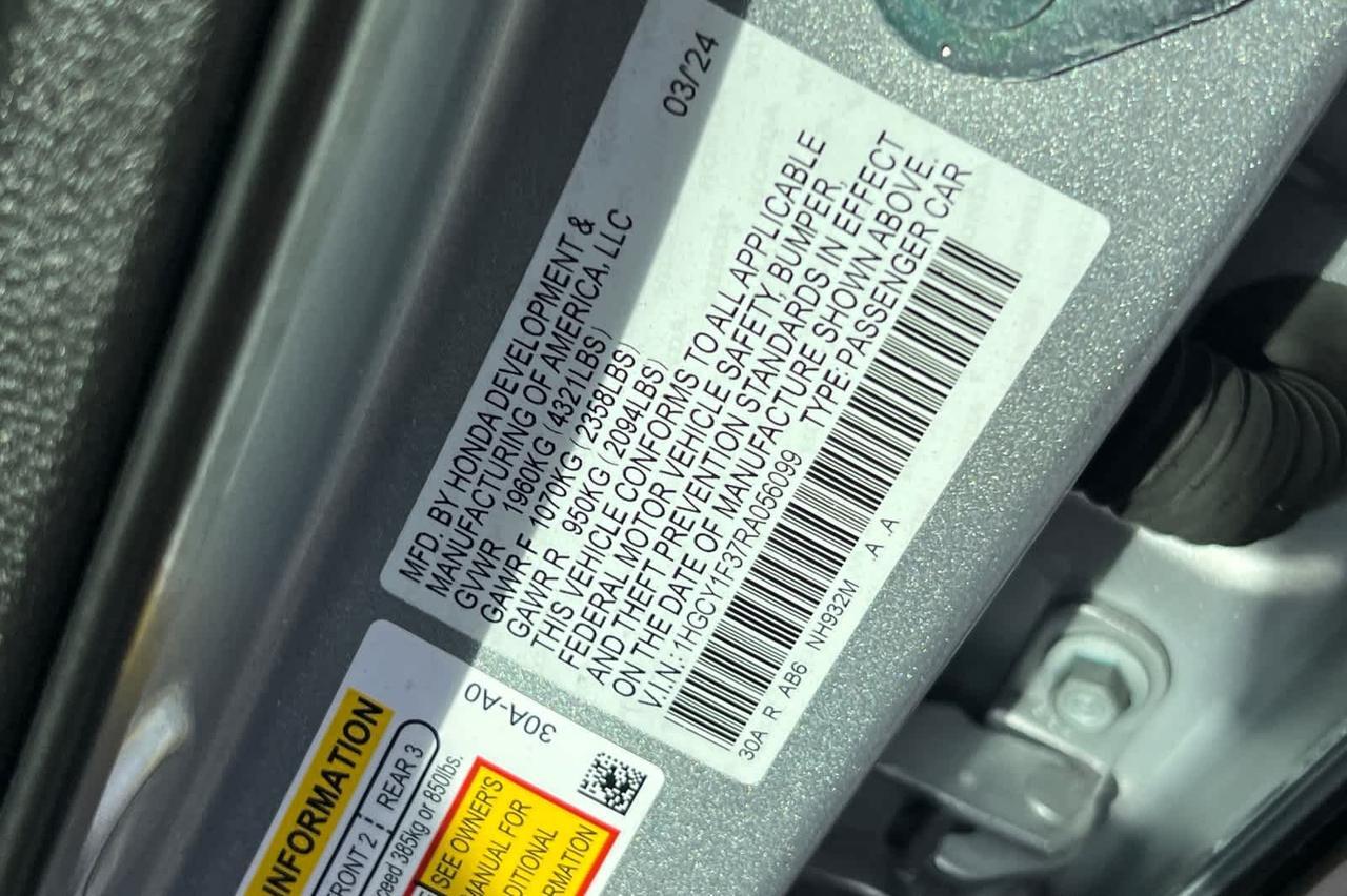 2024 Honda Accord EX Roseville CA