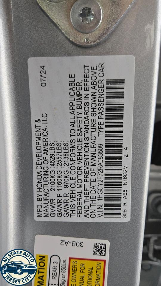 2024 Honda Accord Hybrid Sport-L Jersey City NJ