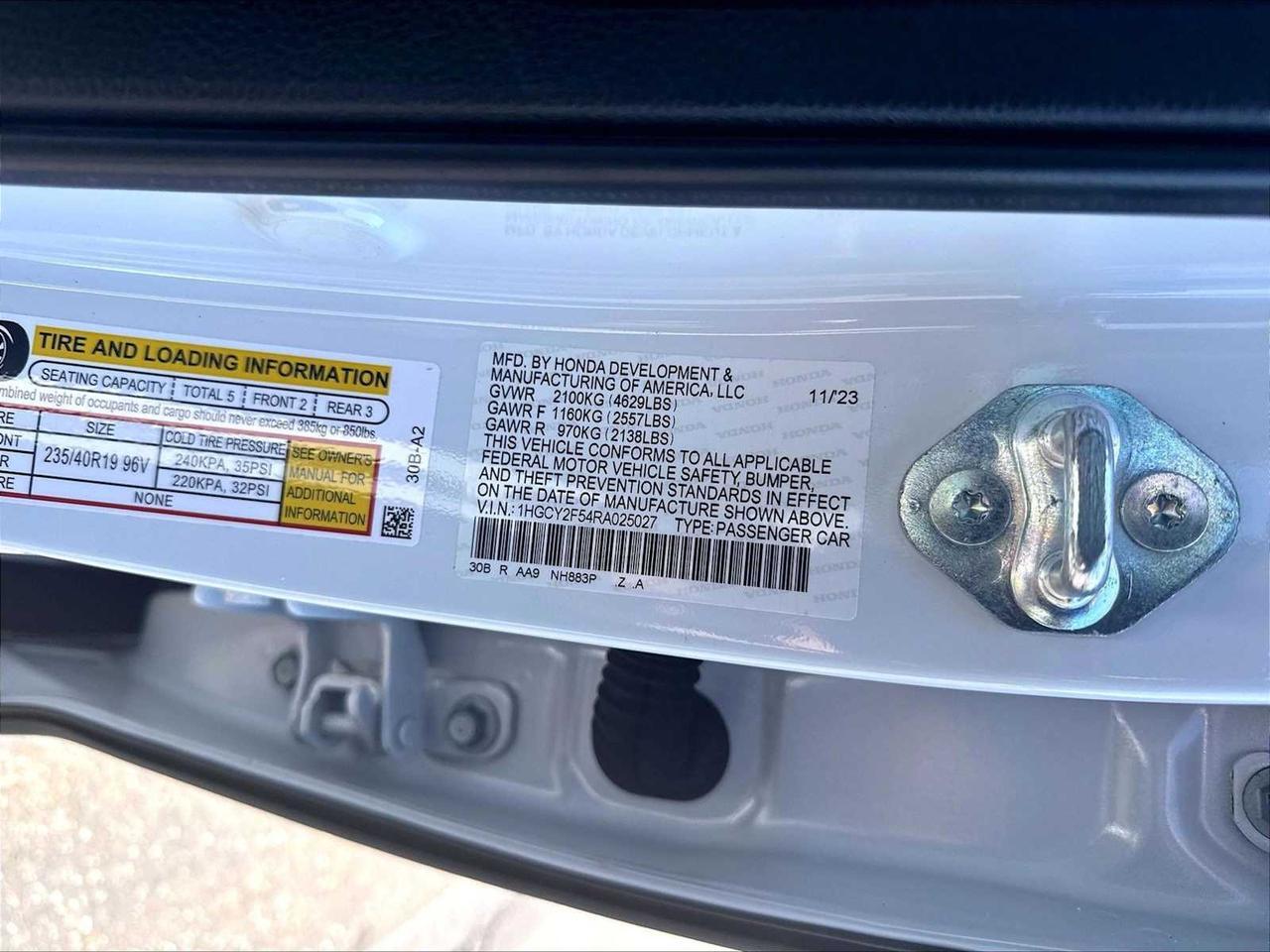 2024 Honda Accord Hybrid Sport Roseville CA