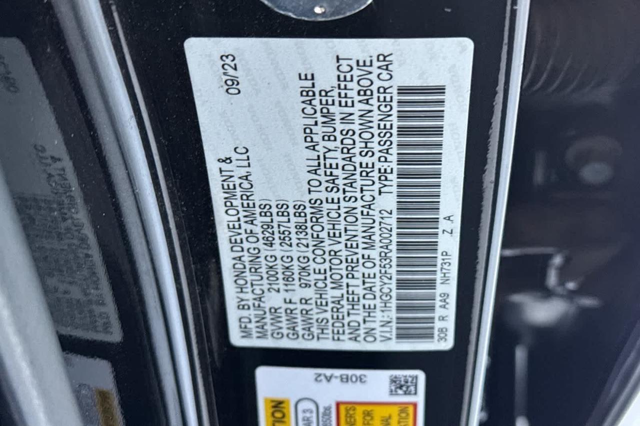 2024 Honda Accord Hybrid Sport Roseville CA