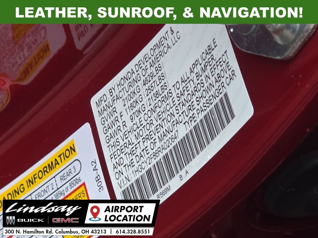 2024 Honda Accord Hybrid Touring Columbus OH