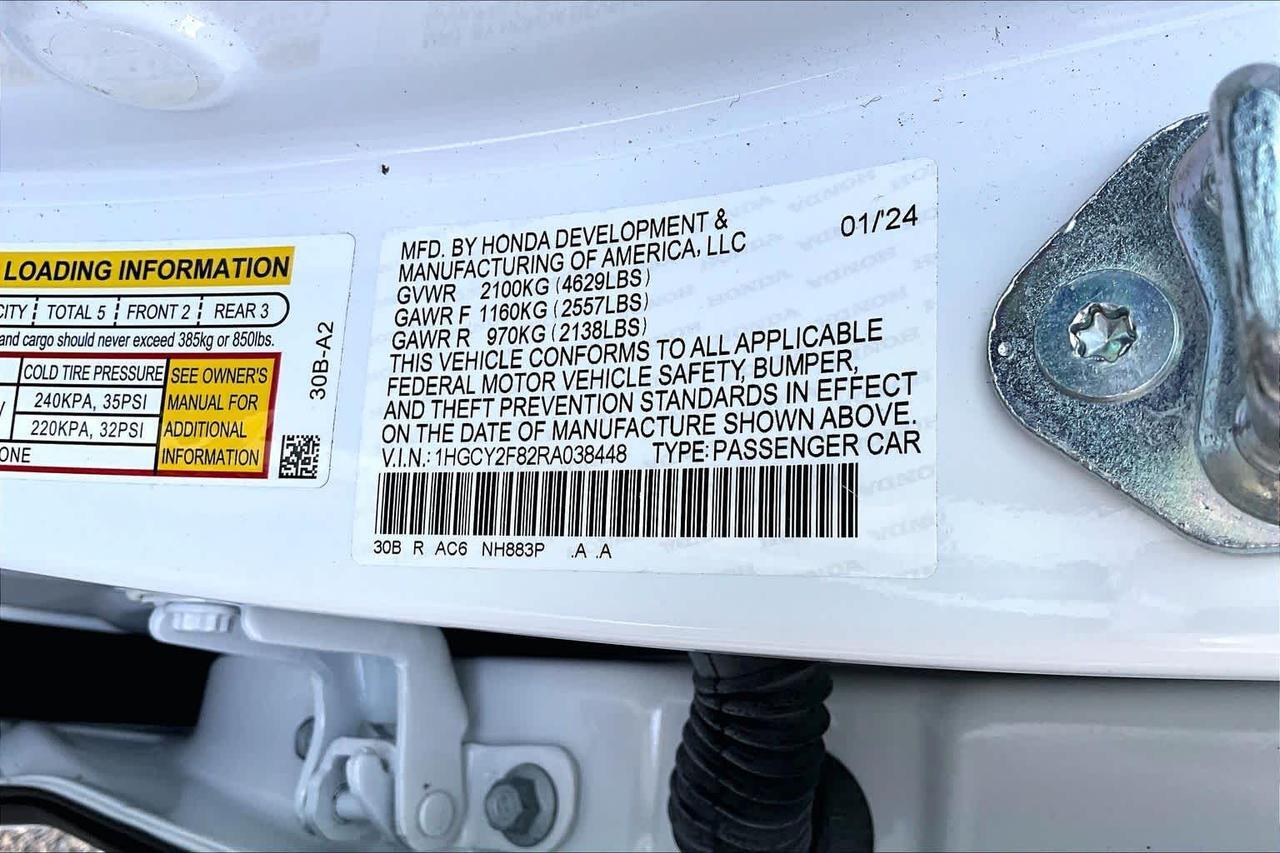 2024 Honda Accord Hybrid Touring Folsom CA