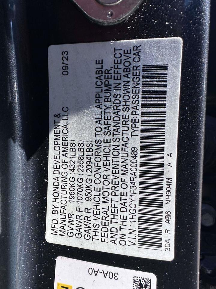 2024 Honda Accord Sedan EX San Clemente CA