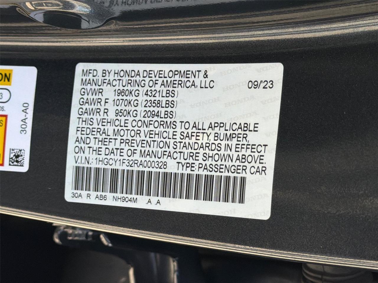 2024 Honda Accord Sedan EX Hagerstown MD