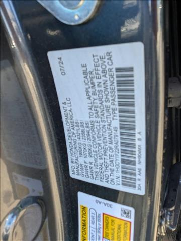 2024 Honda Accord Sedan LX Roseville CA