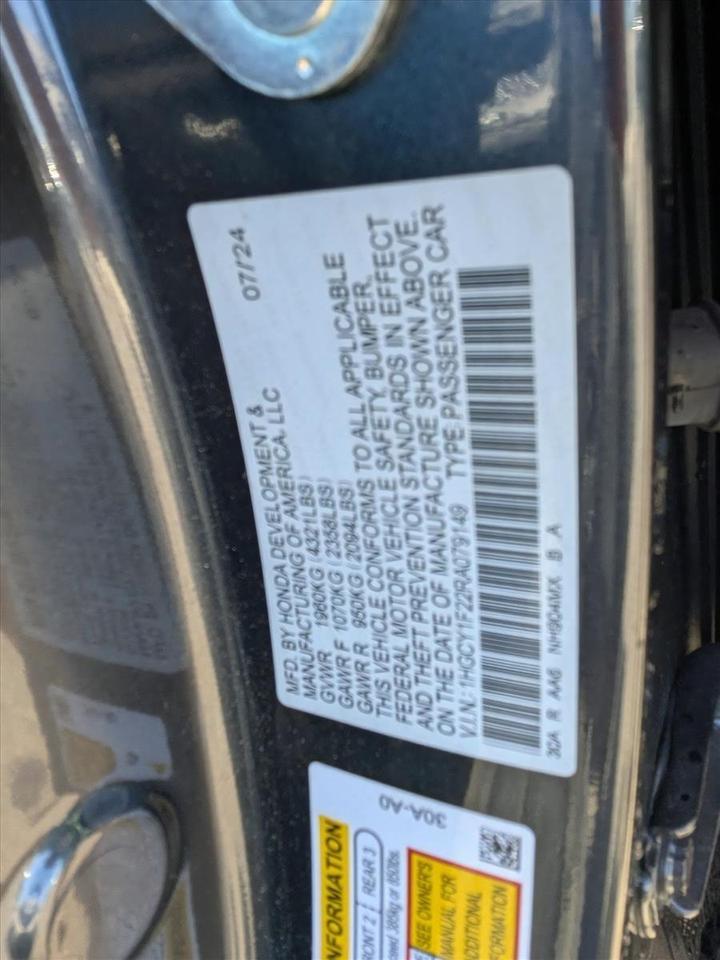 2024 Honda Accord Sedan LX Roseville CA