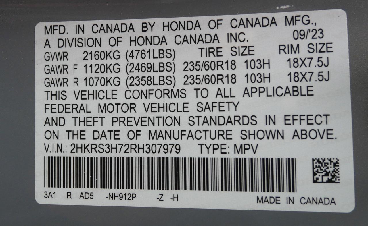 2024 Honda CR-V EX-L San Juan TX