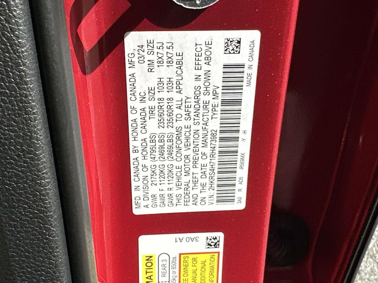 2024 Honda CR-V EX-L Alexandria VA