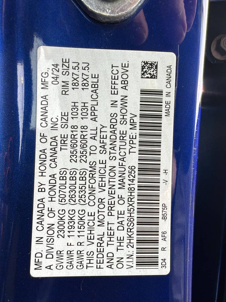 2024 Honda CR-V Hybrid Sport AWD 4dr SUV Eldridge IA