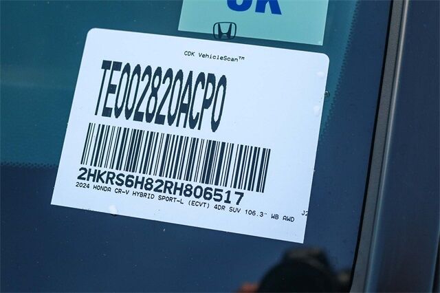 2024 Honda CR-V Hybrid Sport-L El Monte CA