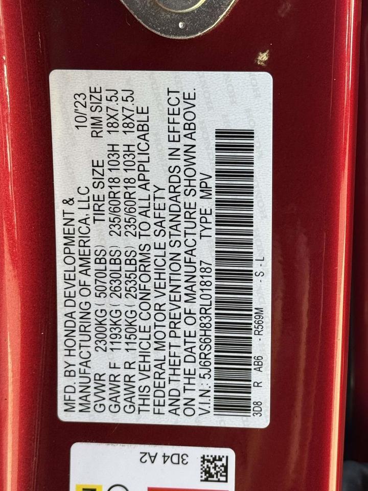 2024 Honda CR-V Hybrid Sport-L Fredericksburg VA