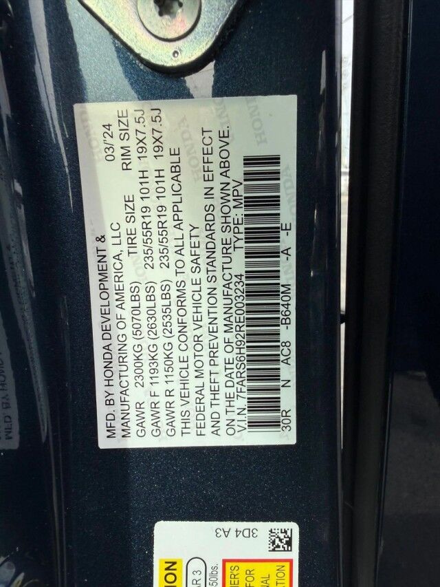 2024 Honda CR-V Hybrid Sport Touring Davie FL