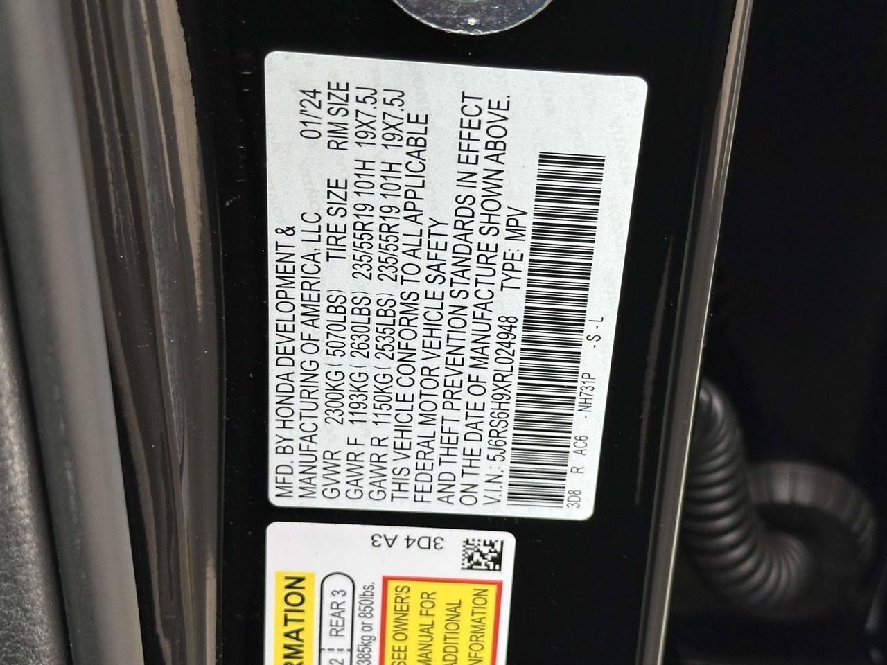 2024 Honda CR-V Hybrid Sport Touring Alexandria VA