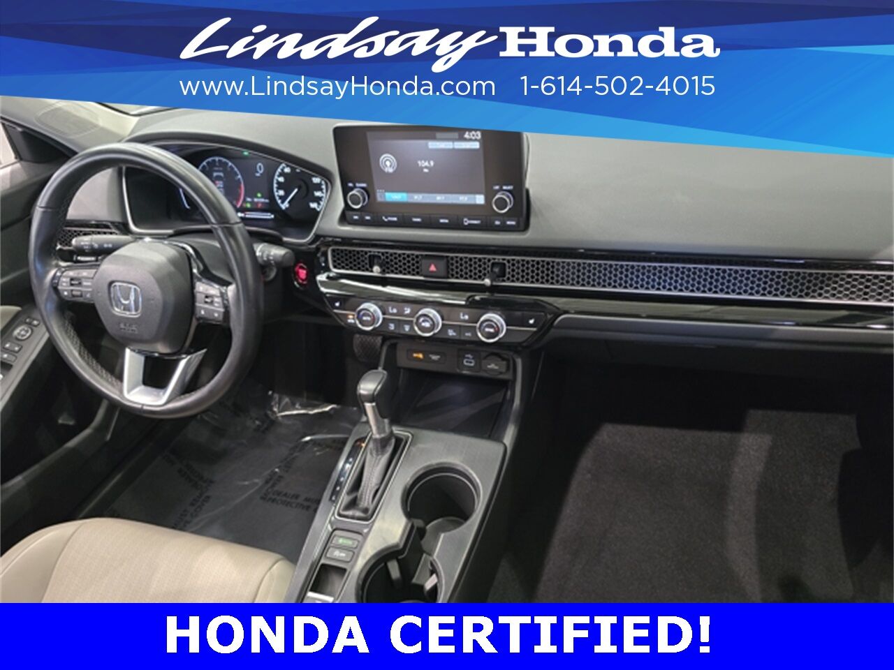 2024 Honda Civic EX-L Columbus OH