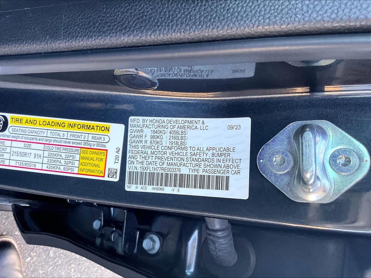 2024 Honda Civic EX-L Roseville CA