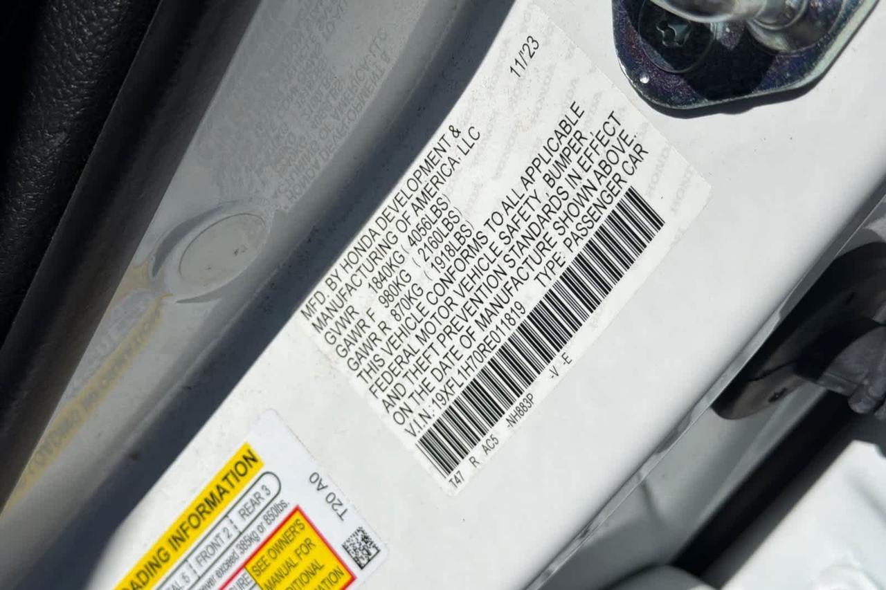 2024 Honda Civic EX-L Roseville CA