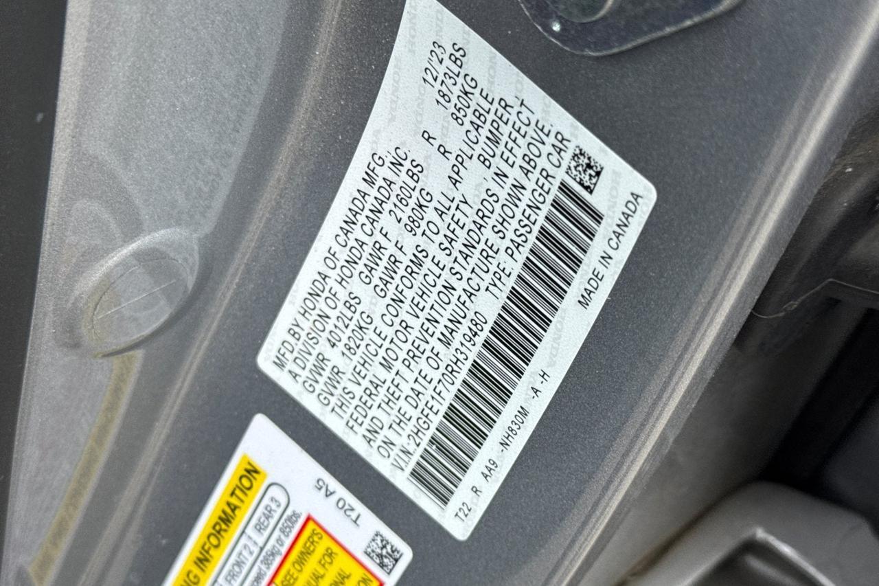 2024 Honda Civic EX Roseville CA