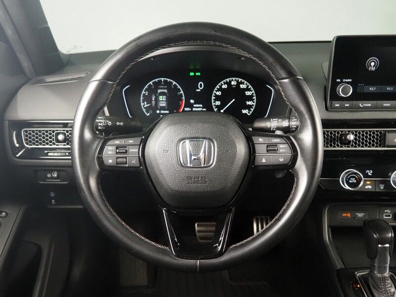2024 Honda Civic Hatchback Sport *ADAPTIVE CRUISE, SAFETY ALERTS, BACKUP-CAMERA, COLOR TOUCHSCREEN, KEYLESS ENTRY, REMOTE START, AUTO CLIMATE CONTROL, LED HEADLIGHTS, 18 INCH WHEELS, ANDROID & APPLE Round Rock TX