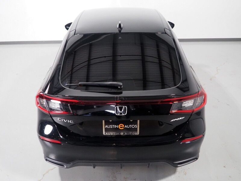 2024 Honda Civic Hatchback Sport *ADAPTIVE CRUISE, SAFETY ALERTS, BACKUP-CAMERA, COLOR TOUCHSCREEN, KEYLESS ENTRY, REMOTE START, AUTO CLIMATE CONTROL, LED HEADLIGHTS, 18 INCH WHEELS, ANDROID & APPLE Round Rock TX