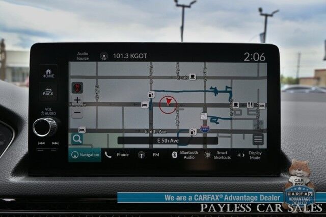 2024 Honda Civic Hatchback Sport Touring / Auto Start / Power & Heated Leather Seats / Sunroof / Navigation / Adaptive Cruise / Lane Depart & Blind Spot Alert / Apple CarPlay & Android Auto / Back Up Camera / 37 MPG / Only 19 Miles / 1-Owner Wasilla AK