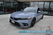 2024 Honda Civic Hatchback Sport Touring / Auto Start / Power & Heated Leather Seats / Sunroof / Navigation / Adaptive Cruise / Lane Depart & Blind Spot Alert / Apple CarPlay & Android Auto / Back Up Camera / 37 MPG / Only 19 Miles / 1-Owner