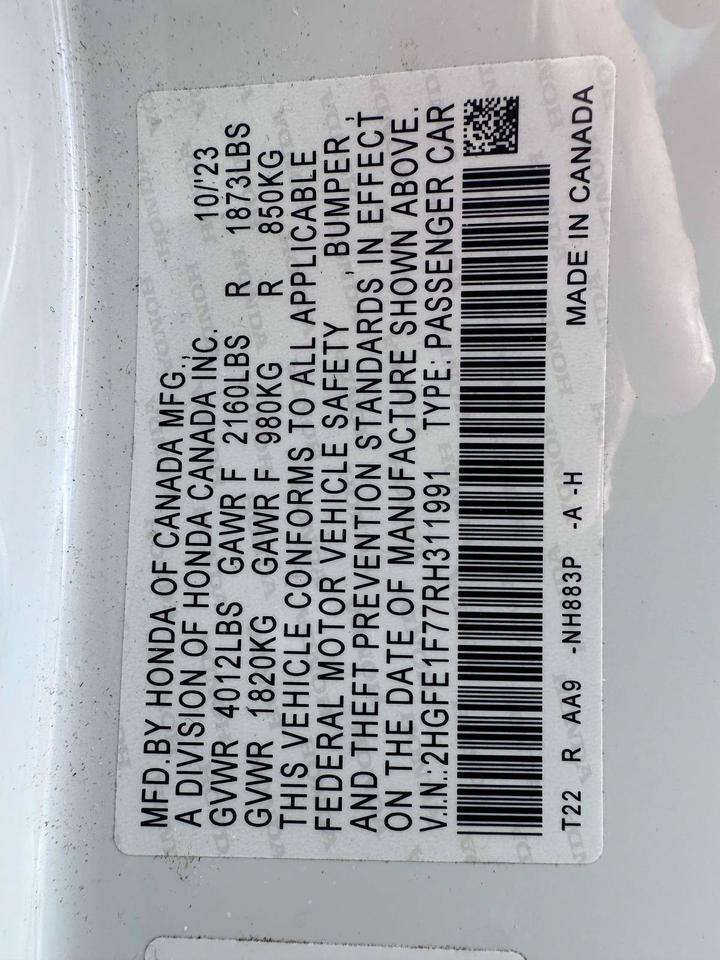 2024 Honda Civic Sedan EX San Clemente CA