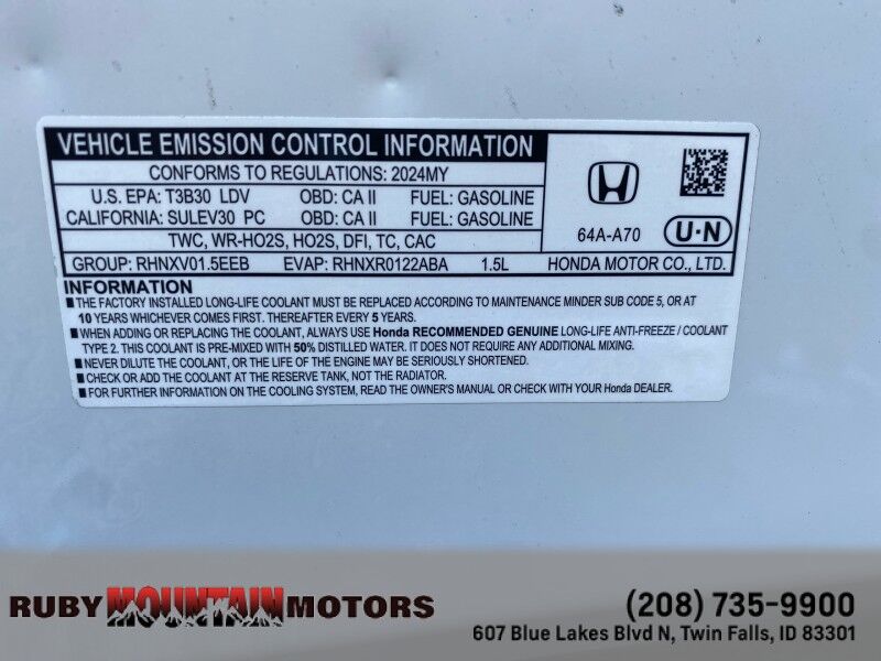 2024 Honda Civic Sedan EX Twin Falls ID