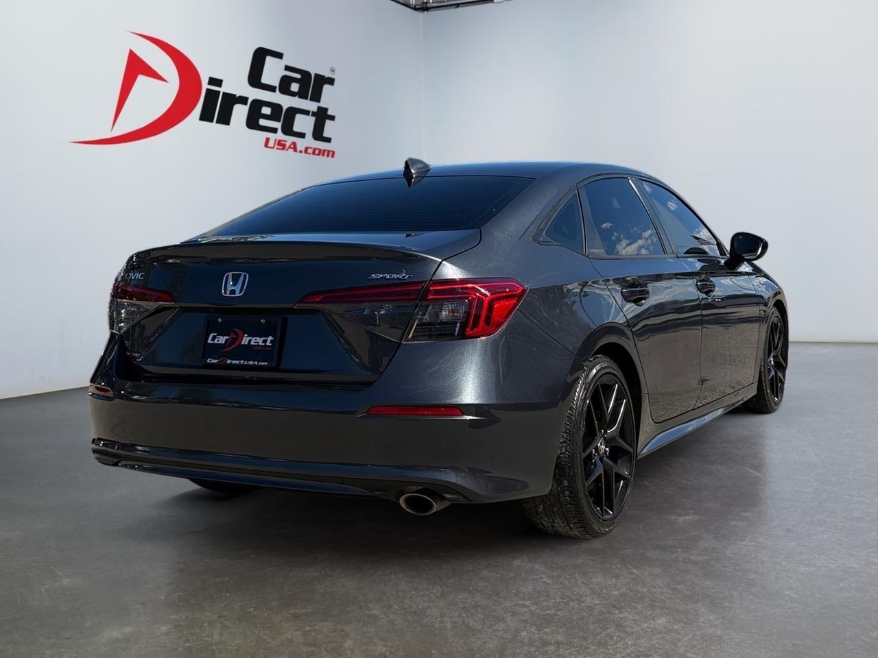 2024 Honda Civic Sedan Sport, AUTO START/STOP, BACKUP CAMERA, BLUETOOTH, REMOTE START, LANE DEPARTURE WARNING, LANE KEEP ASSIST, FWD, ONE OWNER, DRIVE IN SPORT MODE! Virginia Beach VA