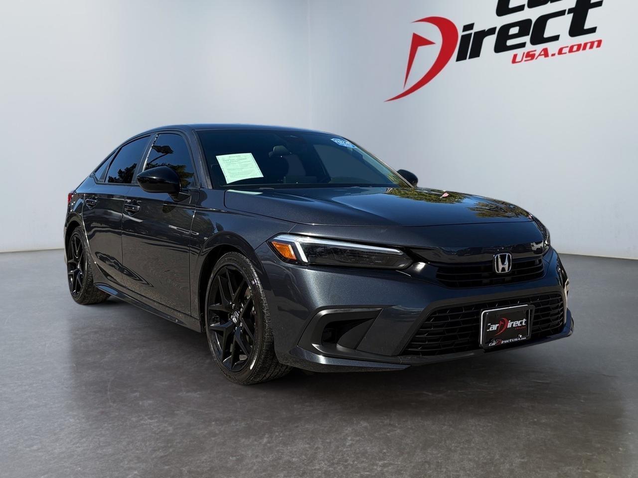 2024 Honda Civic Sedan Sport, AUTO START/STOP, BACKUP CAMERA, BLUETOOTH, REMOTE START, LANE DEPARTURE WARNING, LANE KEEP ASSIST, FWD, ONE OWNER, DRIVE IN SPORT MODE! Virginia Beach VA
