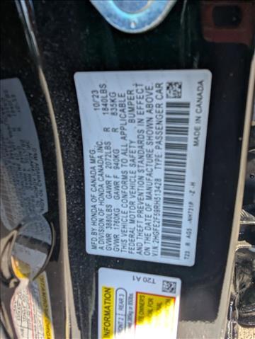 2024 Honda Civic Sedan Sport Roseville CA