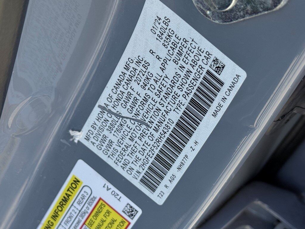 2024 Honda Civic Sport Springfield VA