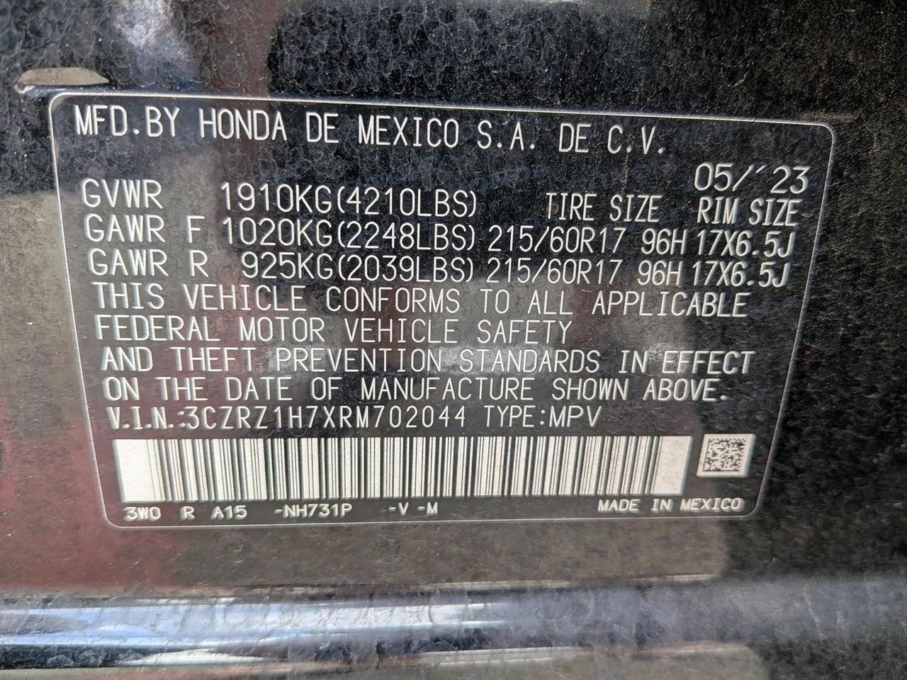 2024 Honda HR-V EX-L Roseville CA