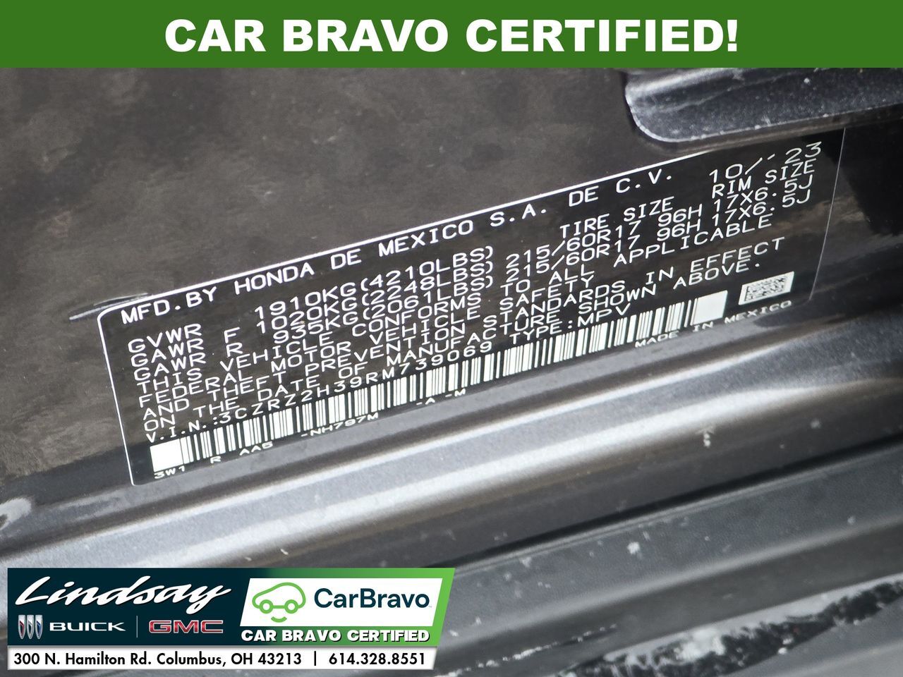 2024 Honda HR-V LX Columbus OH