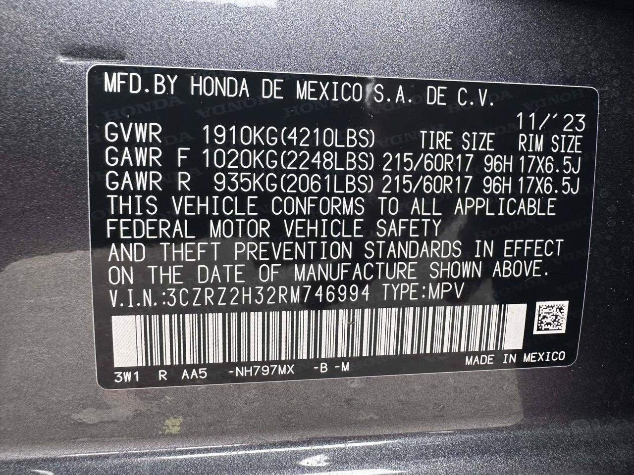 2024 Honda HR-V LX San Clemente CA