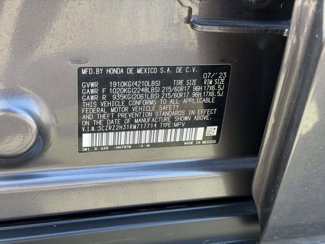 2024 Honda HR-V LX San Clemente CA