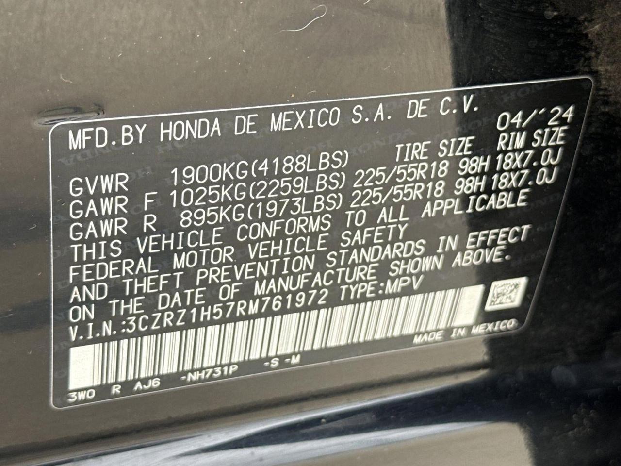 2024 Honda HR-V Sport San Antonio TX
