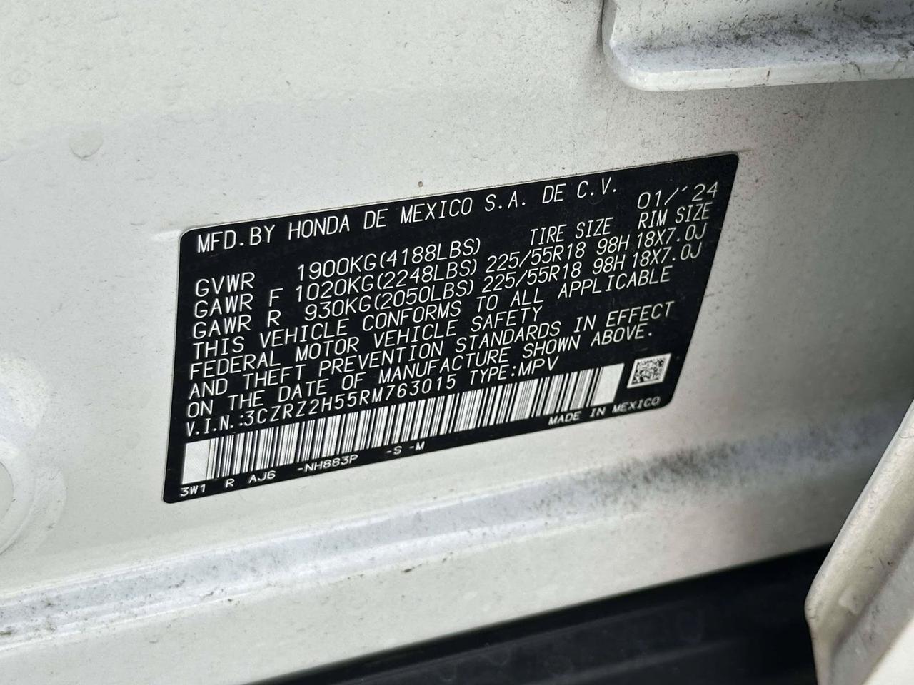2024 Honda HR-V Sport Alexandria VA