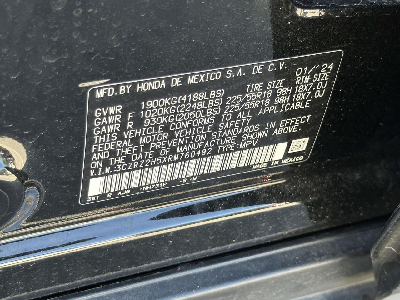 2024 Honda HR-V Sport Alexandria VA