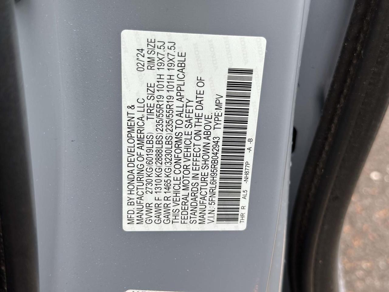 2024 Honda Odyssey Elite Alexandria VA