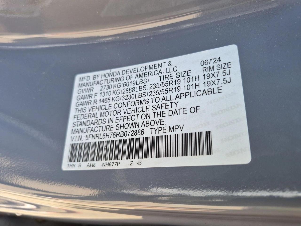 2024 Honda Odyssey Sport Roseville CA