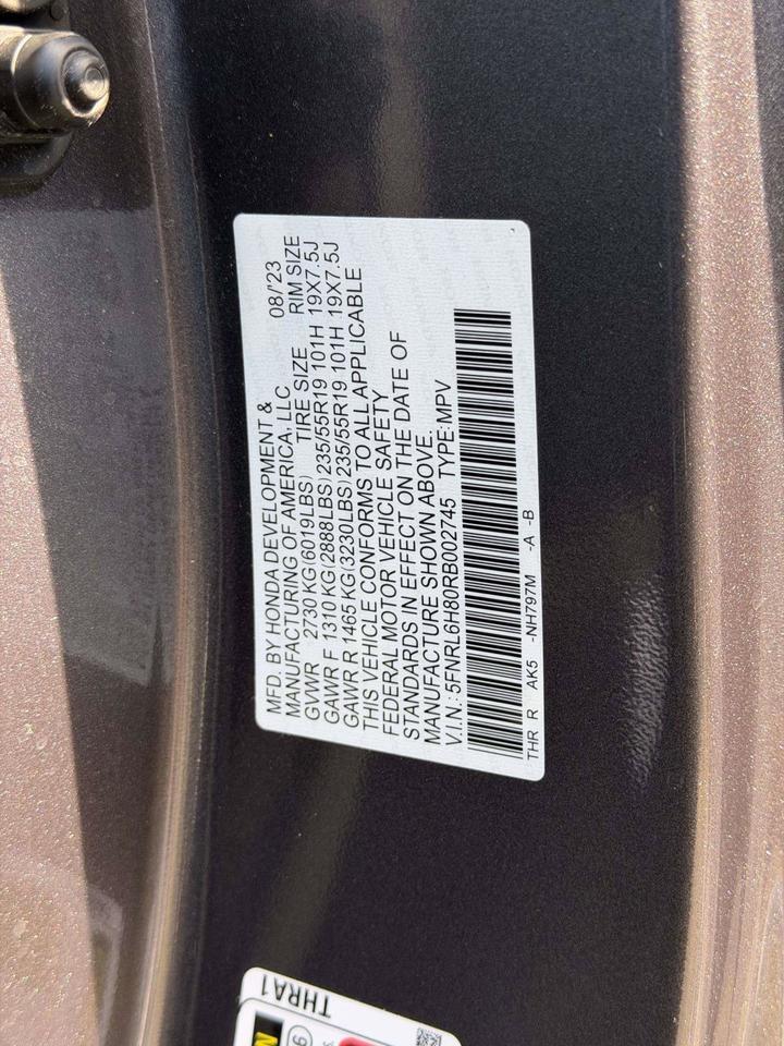 2024 Honda Odyssey Touring San Clemente CA