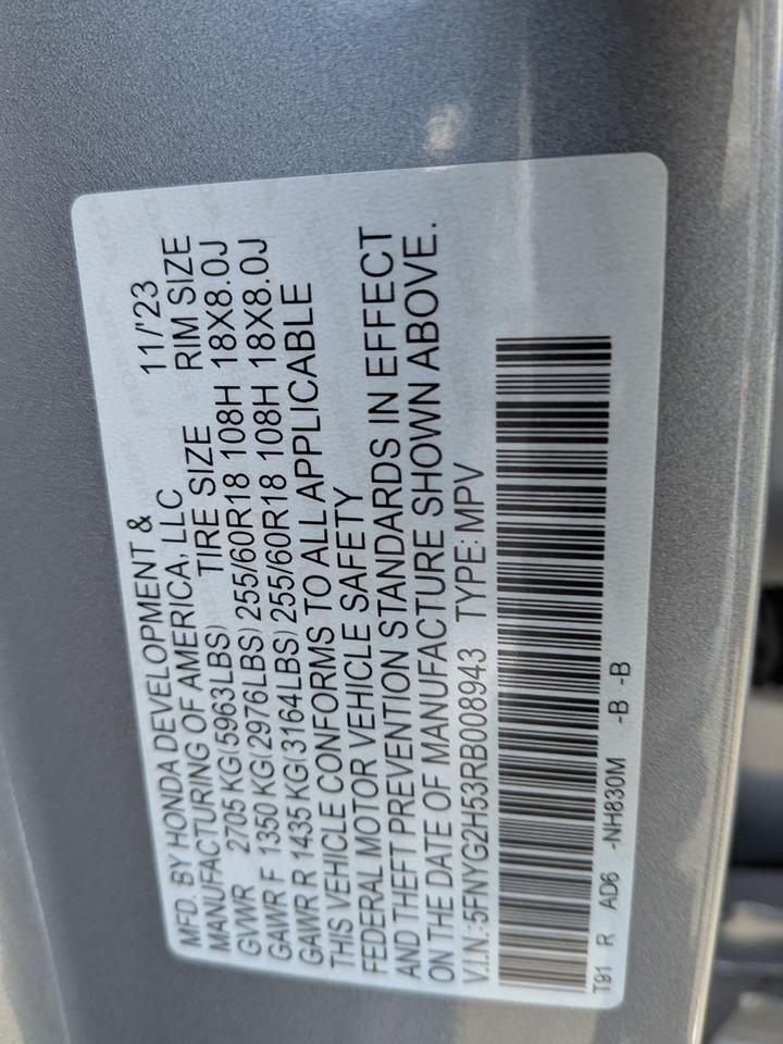 2024 Honda Pilot EX-L 7 Passenger Roseville CA