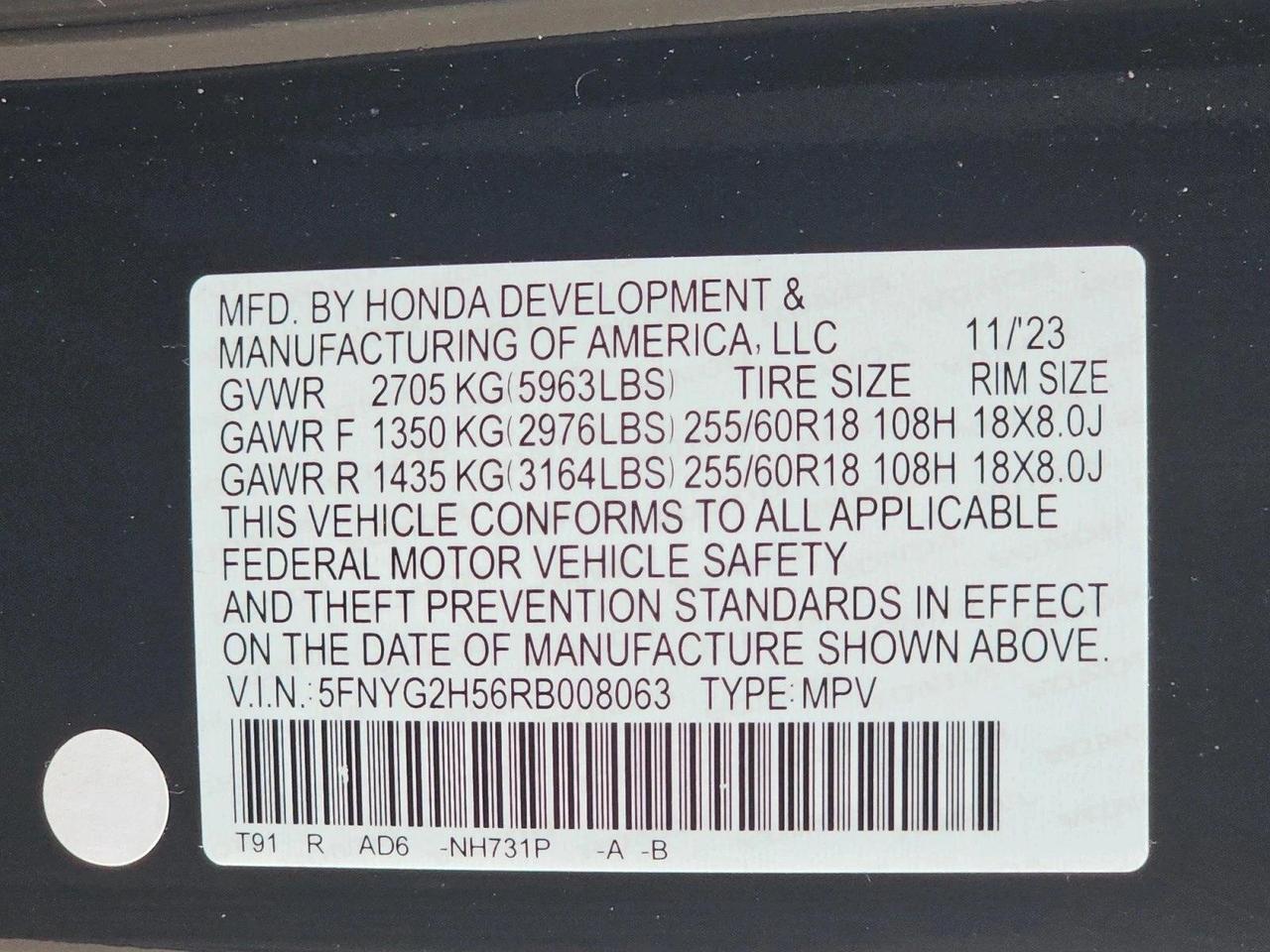 2024 Honda Pilot EX-L 7 Passenger Roseville CA